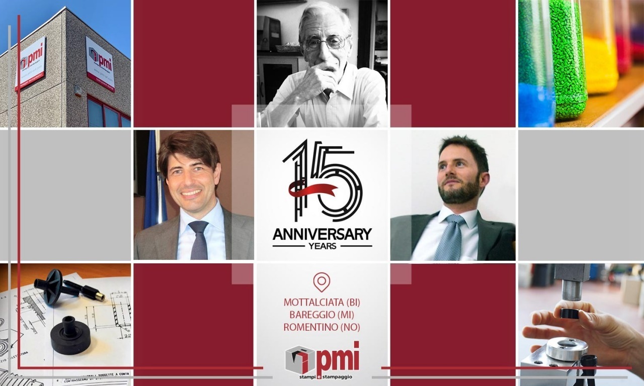 15° Anniversario P.M.I. srl Stampi e Stampaggio